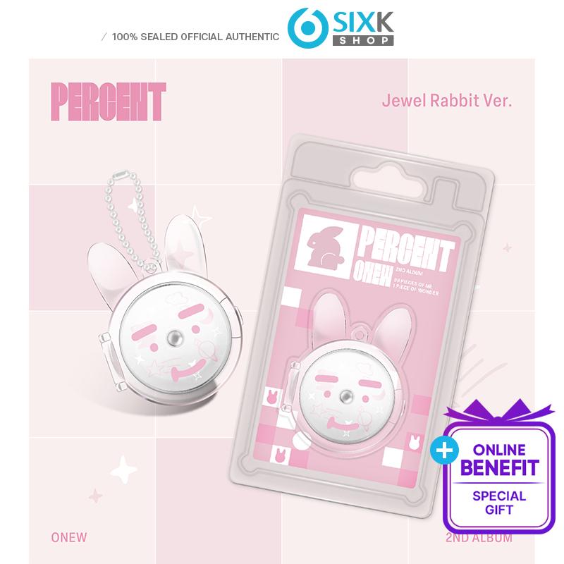 

ОНЕВ(SHINee) - 2-й альбом [Percent] Jewel Rabbit Ver. (+Онлайн-выгода) POB APPLE MUSIC
