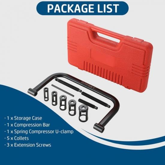 Valve Spring Compressor C Clamp Service Kit Valve Spring Removal Tool with