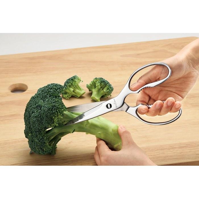 Yokoyama Bladeall All-Stainless Kitchen Scissors BLD-500 Silver