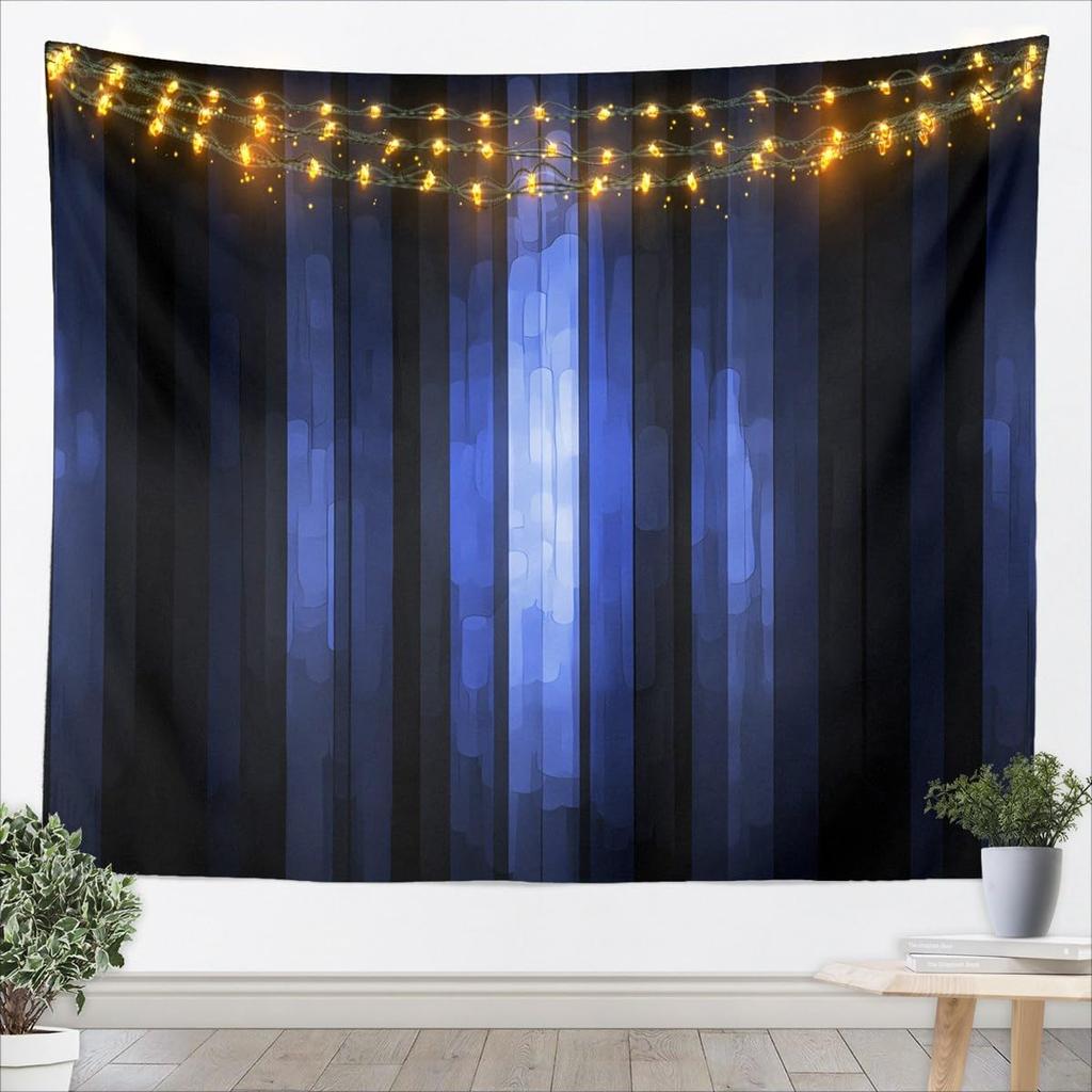 Black Black White Tapestry Kids Abstract Art Design Wall Art for womem Modern Geometric Wall Hanging Blanket Breathable Soft
