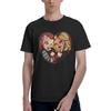 UNTeewan Men's Crew Neck Short Sleeve Bride of Chucky Softstyle Cotton T-Shirt Undershirts Tops Summer Black Athletic Tshirt(6)