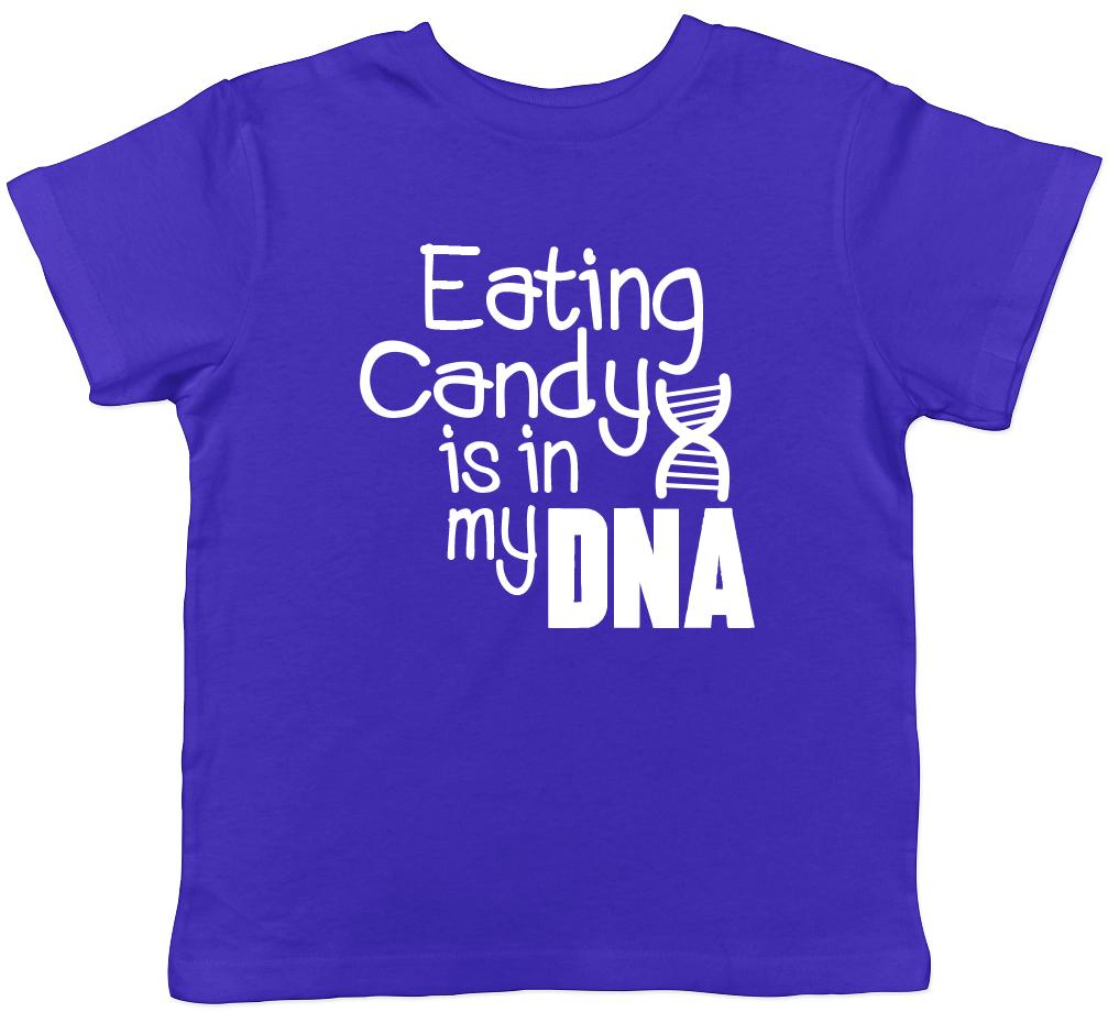 

Eating Candy is in my DNA Funny Halloween Boys Girls Kids Childrens T Shirt 100