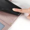 For Samsung Galaxy S26 Case Stand Wallet Calf Texture PU Leather Flip Phone Cover