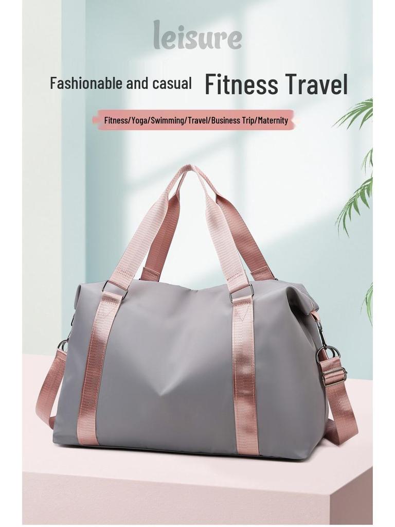 Large Capacity Travel Duffle Bag for Short Trips, Fitness, Yoga, and Hospital Use