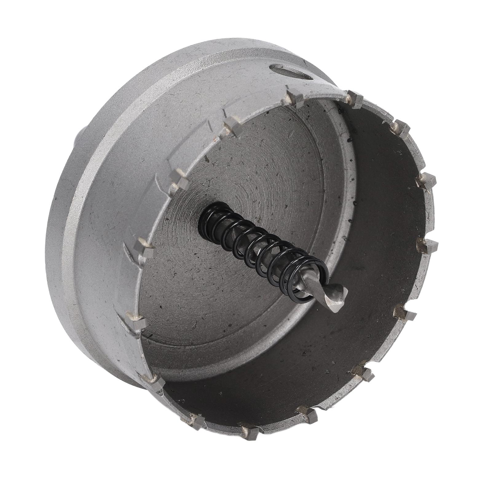 

Набор кольцевых пил с твердосплавными зубьями, набор кольцевых пил со стальными зубьями и сверлом для резки металла и дерева 80 мм 80mm / 3.1in