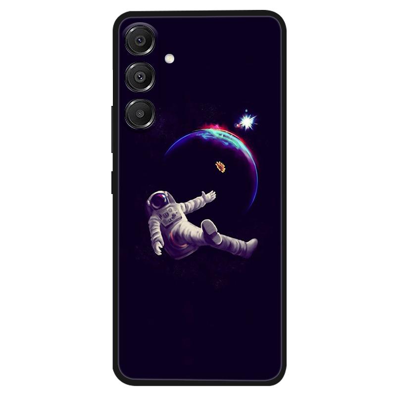 For Samsung A56 Case Silicone Luxury Space Soft Bumper for Samsung Galaxy A36 A26 A56 A16 4G 5G Phone Cover TPU Funda Fashion