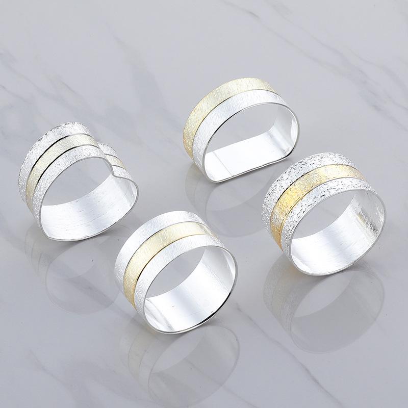 Elegant Metal Napkin Ring for Table Setting Décor