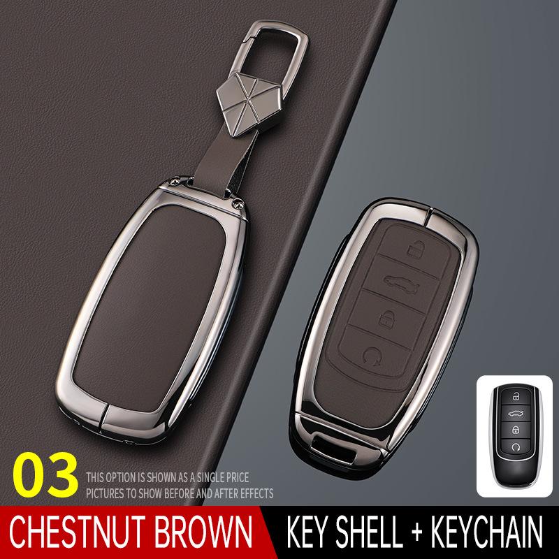 Compatible Protective Key Case for Chery Tiggo 8 Plus, Tiggo 9, Arrizo 5, and Tiggo 7 (2024 Models)