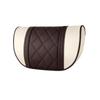 Mercedes Maybach S-Class Leather Car Neck Pillow Headrest Car Travel Back Seat Support Cushion Interior Accessories (B-Red) (A-Beige Coffee)