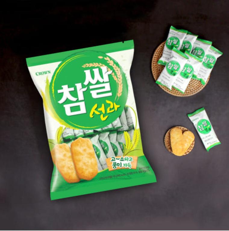 Crispy Korean Rice Puff Delight – Traditional Chamssal Snack 115g