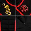 Black Red Muscle Chest Costume Halloween Costume Safety Boys Power Costume