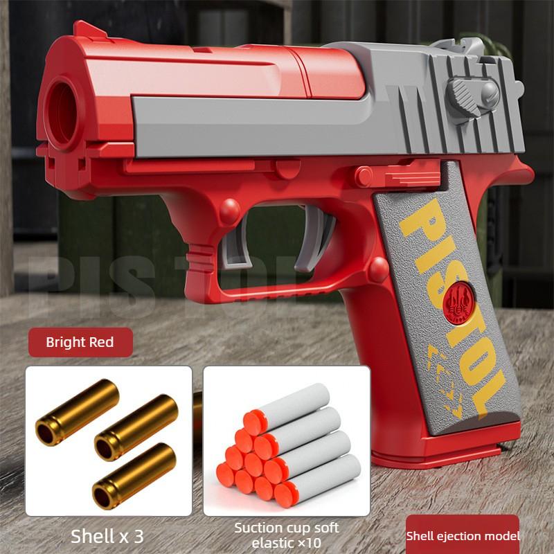 Toy Gun Pistol Shell Ejecting Guns Outdoor Sports Shooting Games Kids Birthday Gift Dropshipping