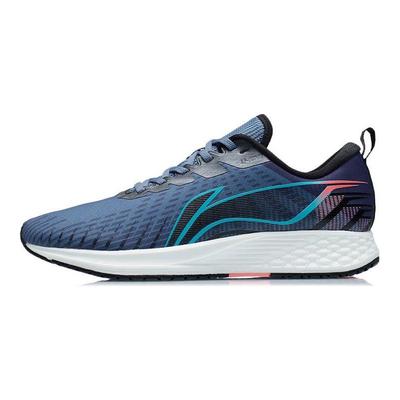 Li Ning Red Rabbit Shock Absorbing Non-Slip Durable Low-Top Running Shoes Men Running Shoes Blue White ARMR021-3