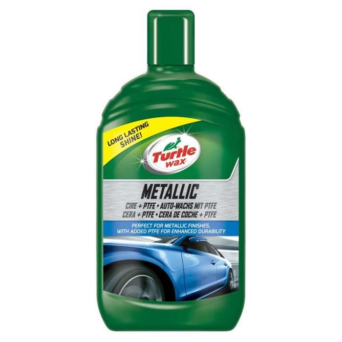 Turtle Wax - Cire De Voiture PTFE Liquide Haute Brillance 500 Ml