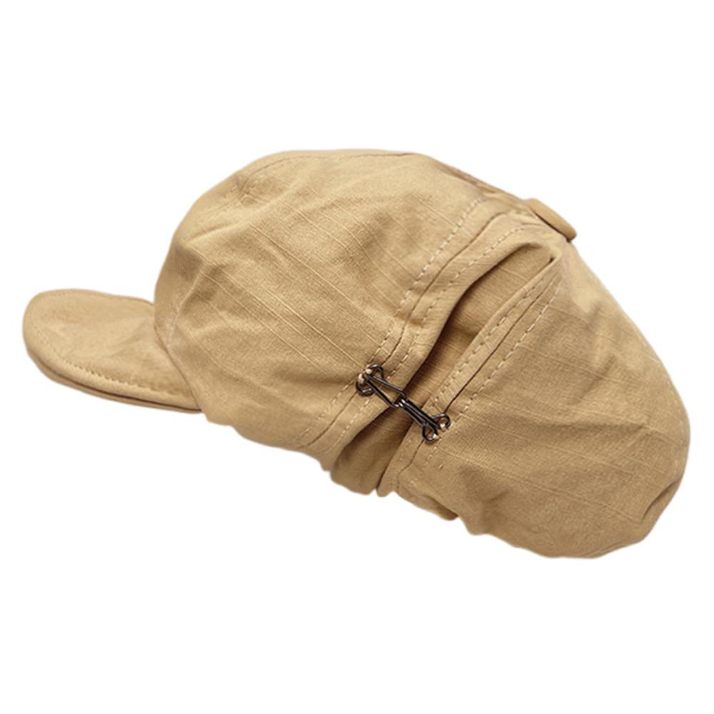 Klobouky baret s krátkým okrajem Jednobarevné Dívčí barety Módní Kšiltovka pro Ženy Dívku