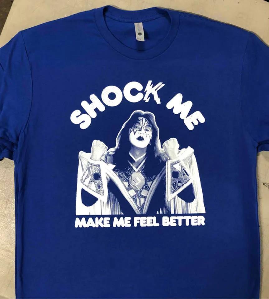 Ace Frehley Shock Me Make Me Feel Better Shirt Unisex S-5XL Reprint SG748 Unisex T-Shirt S