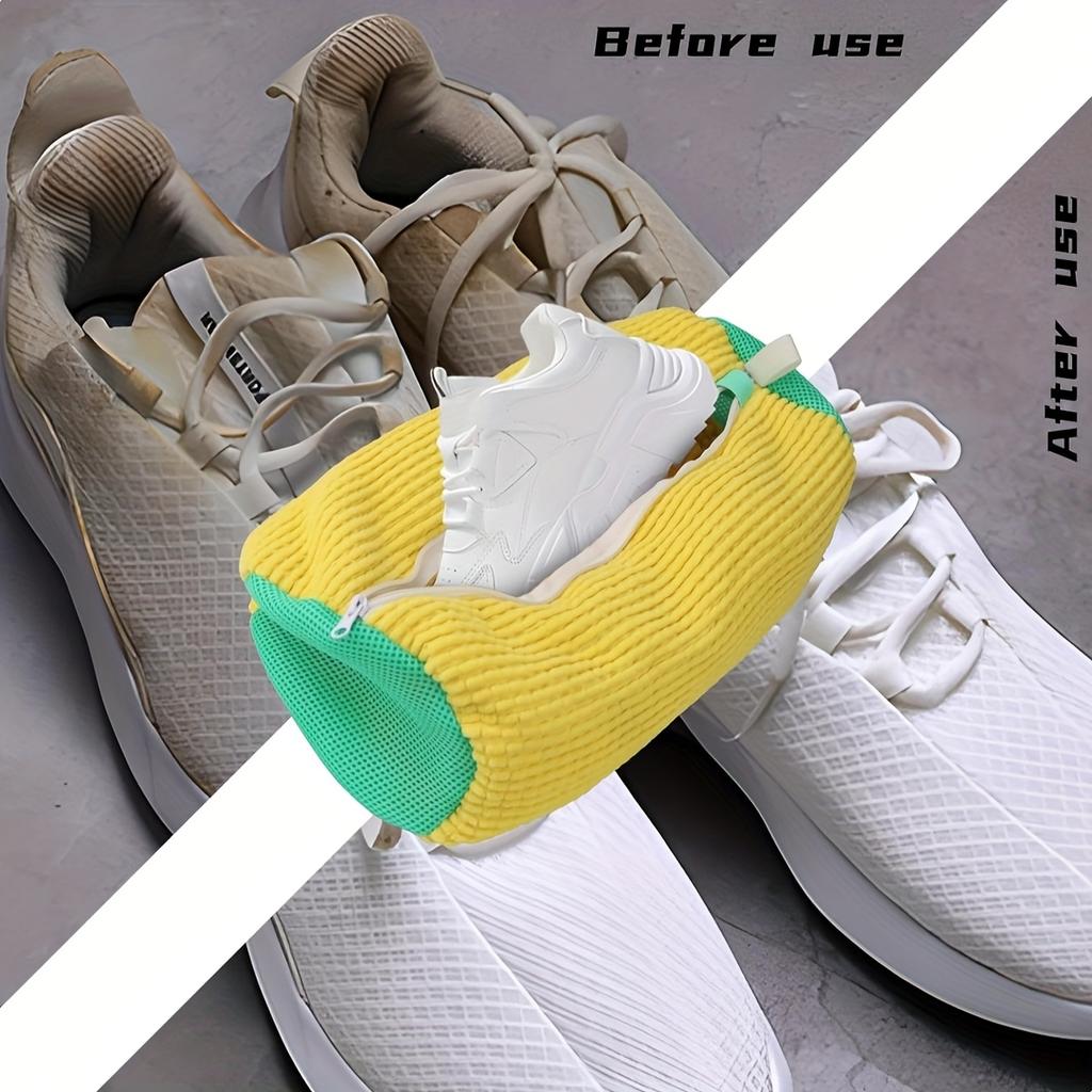 Washable Shoe Bag and Drying Shoe Bag - Lazy Shoe Washing Special Washing Machine Anti Deformation Household Filter Thickened
