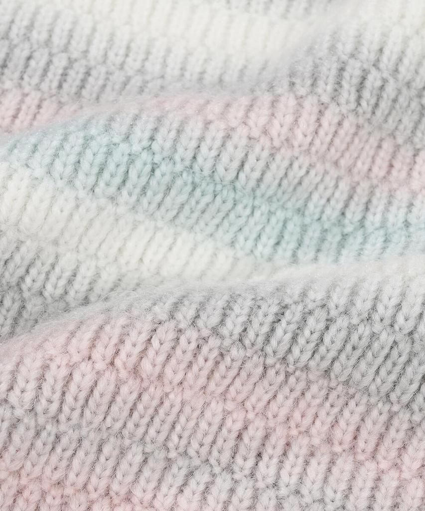 FALLETT Gradient Stripe Knit Mint