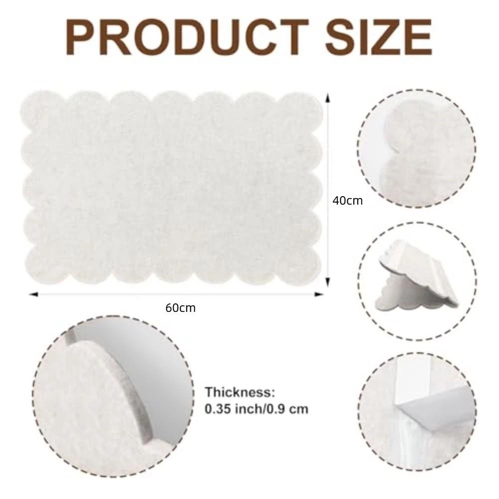Large Bulletin Board Felt Decorative Panel Ins Photo Display Board  For Office Home Classroom