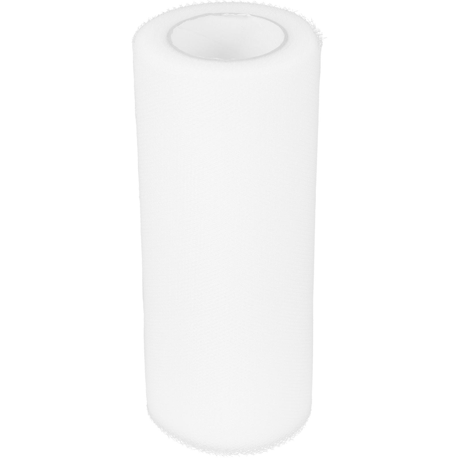 

Рулон 22М*15СМ Банкетный цветочный букет Тюлевый рулон декор Свадьба DIY Тюль Кристальная органза Ремесло Юбка-пачка Домашний свадебный декор XXS белый