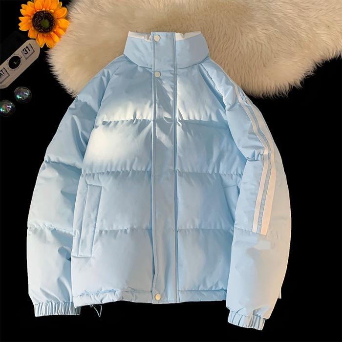 New Winter Cotton Coat for Women, Korean Style Loose and Versatile Cotton Coat for Couples
