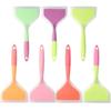1PC Random Color Silicone Spatula Kitchen Tool, Cooking Scraper for Meat, Egg, Pizza, and More, Multi-Use Kitchen Utensils
