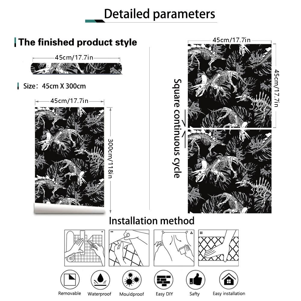 Celestial Wallpaper Gothic Peel and Stick Contact Paper Self Adhesive Night Sky Sun/Moon/Star Wallpaper for Bathroom Bedroom