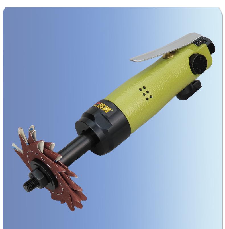 Gaobao Pneumatic Octagonal Sander: Air-Powered Eight-Petal Wood Polisher & Sanding Machine.
