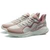 Li Ning Reflective Casual Wear Resistant Shock Absorbing Low Top Running Shoes Women Sneakers Light-Purple Pink ARSR046-1