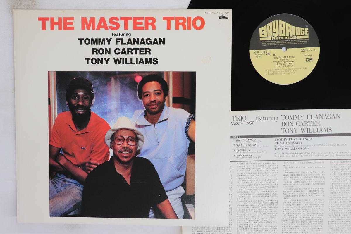 

LP Record TOMMY FLANAGAN RON CARTER TONY WI Master Trio KUX183B BAYBRIDGE 1983 Japan Jazz Used