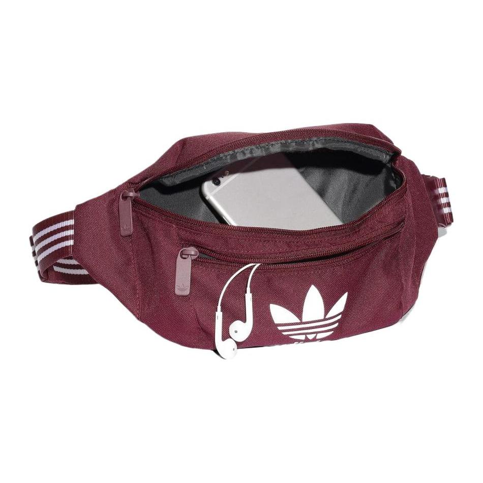 New Adidas Originals Recycled Polyester Shoulder Bag Crossbody Bag Fanny Pack Regular Unisex Chestnut IL4816