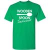 Wooden Spoon Survivor Adult Humor Mens Graphic Novelty Sarcastic Funny T Shirt Creative Design Tshirt Men Crewneck Short Sleeve