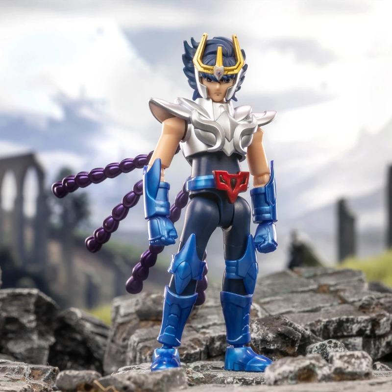 Original Blokees Gold Saint Actionfigur Champion Saori Kido Seiya Mu Aiolia Montagefigur Kinderspielzeug Geburtstagsgeschenk