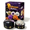 Halloween Mystery Toys Soft Material Pumpkin Ghost Eyeball Design for Toddlers Halloween Home Play Party Favors Small Surprise Gifts