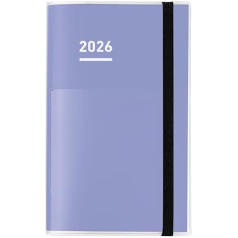 Kokuyojibun Notebook First Kit Notebook 2026 Monthly Weekly A5 Slim Violet Ni-JF1V-26 Starting in...