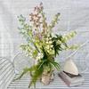 Simulation Flowers Silk Gypsophilas Wedding Decor Artificial 3 Forks Gypsophila Branches Pink Fake Flower Balcony Decoration