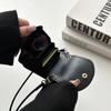 Crossbody Strap Lanyard Leather Phone Case for IPhone 16 Mini 16E 16 15 14 13 11 16Pro Max XS Wallet with Card Holder Cover