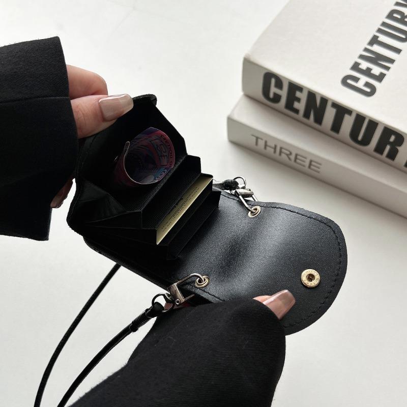 Crossbody Strap Lanyard Leather Phone Case for IPhone 16 Mini 16E 16 15 14 13 11 16Pro Max XS Wallet with Card Holder Cover