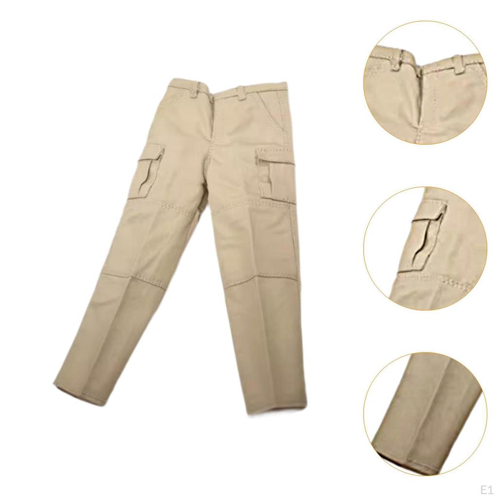 1:6 Scale Mans Figure Pants Miniature Trouser Cosplay Dress up 12" Male Action Figures Accessories