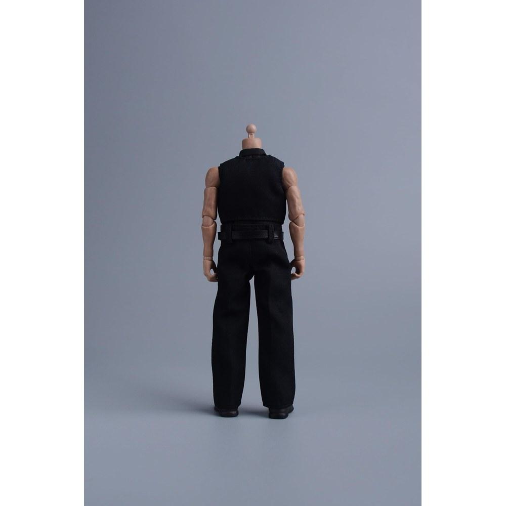 LOUGIDBVAZ 1/12 Scale Male and Female Clothing Suit Vest Ball Gown Party Wear Black C Head and Body Not Included