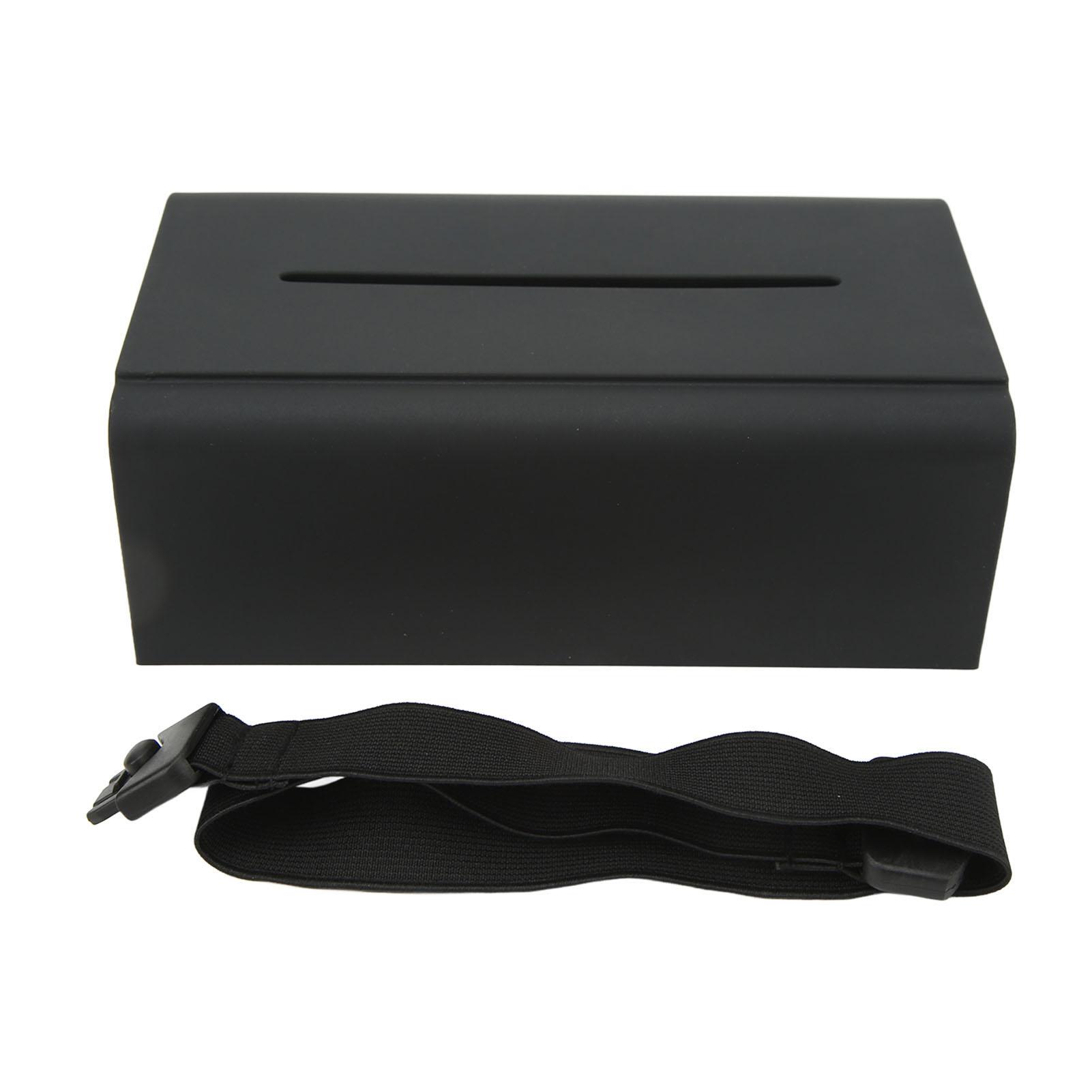 

Автомобильная коробка для салфеток, силиконовый центральный консольный подлокотник, органайзер для экрана заднего сиденья, держатель для коробки для салфеток