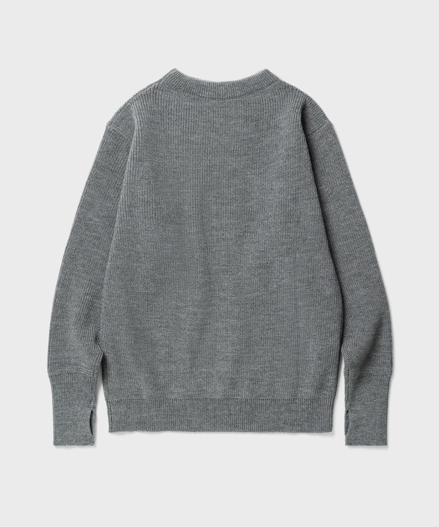 Andeleusenandeleusen Sailor Crew Neck Grey