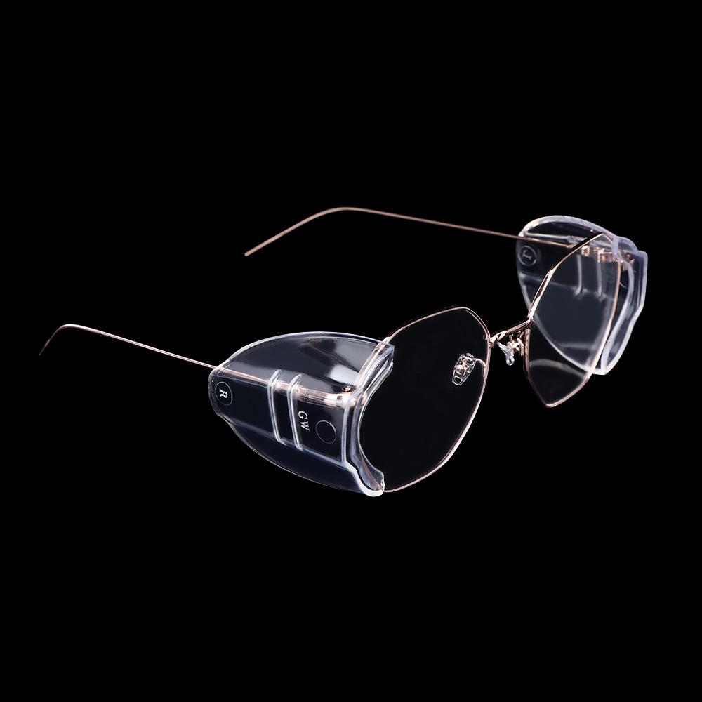 1pair Clear Universal Safety Goggles TPU Polyurethane Flexible Safety Goggles Eye Protection Glasses Side Shields