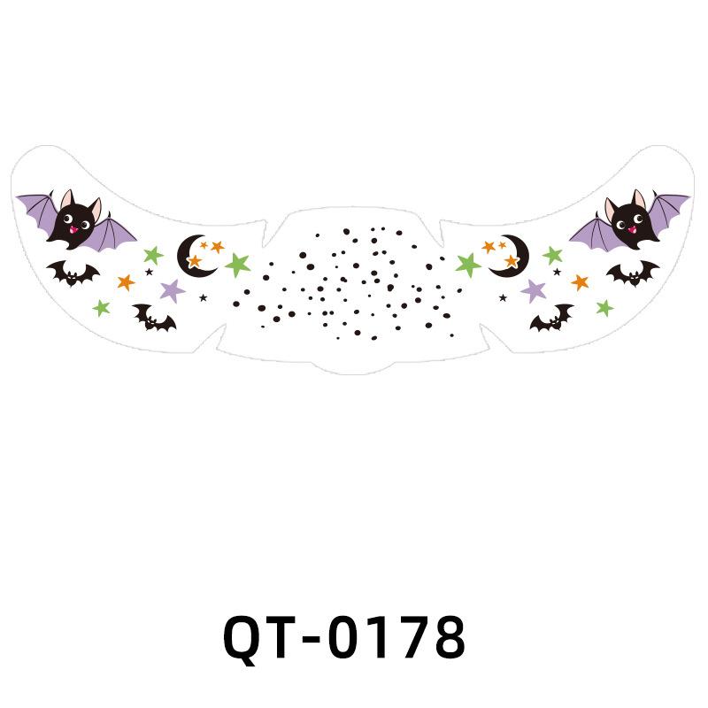 Christmas Face Sticker Temporary Freckle Tattoo Sticker Waterproof Makeup Sticker Halloween Tattoo