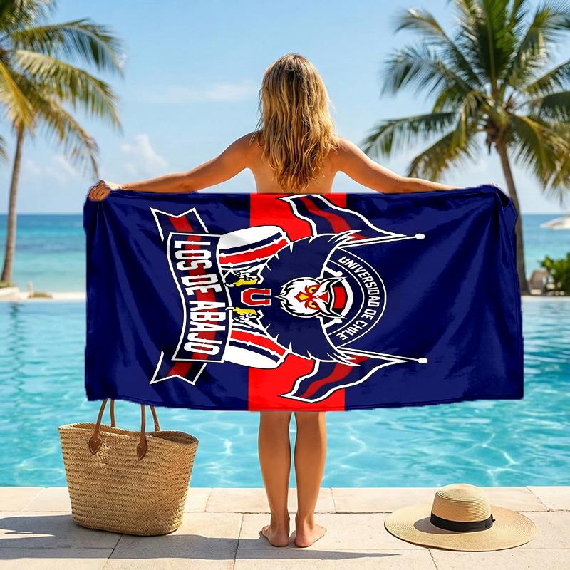 Universidad Los De Abajo Fashion Beach Towel: Ideal for Summer Adventures Soft, absorbent and quick drying suitable for swimming and bathing