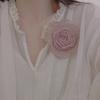 Elegant Flower Brooch Hair Clip Flower Hairpin Stylish Accessory Fashion Lapel Pin Headpieces Gift for Fashion Lover