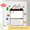 Refrigerator Sticker Message Board Customizable Erasable  Tips Magnetic Memento Board Memento Small Whiteboard Writing Pad