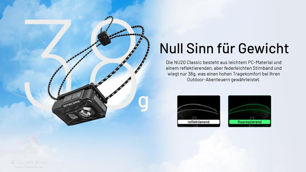 Nitecore NU20 Classic.