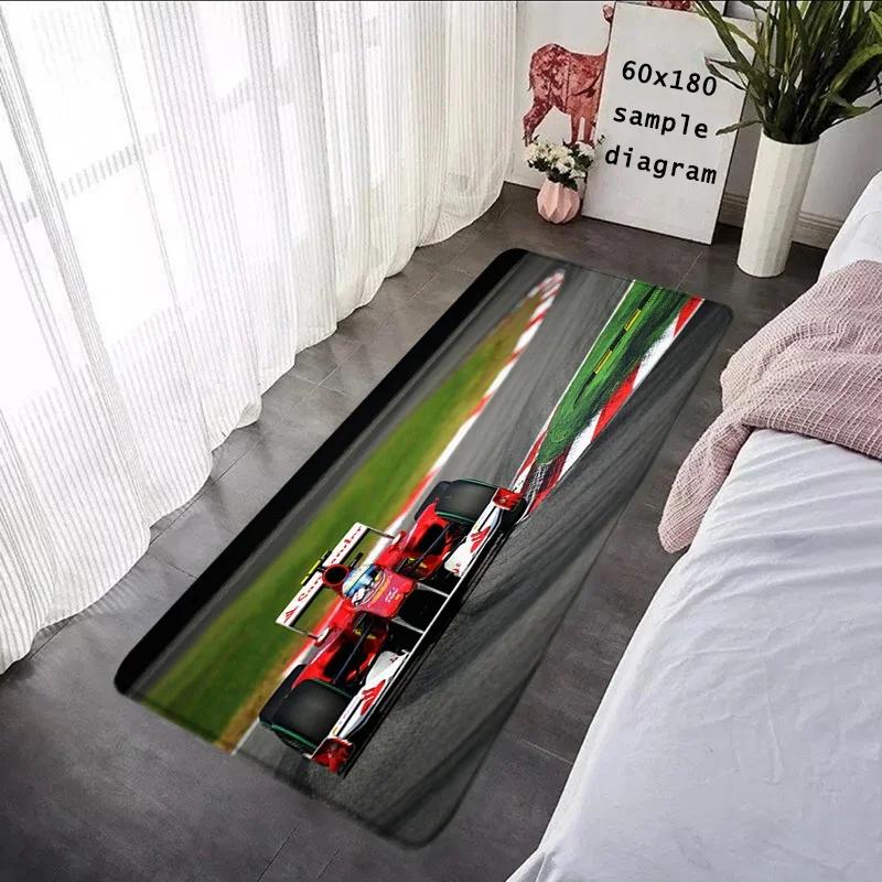 Balcony Carpet Living Room F1 Racer 33 Number Rugs Foot Carpets Entrance Doormat Soft Bedside Rug Floor Mats Non-slip Mat Home