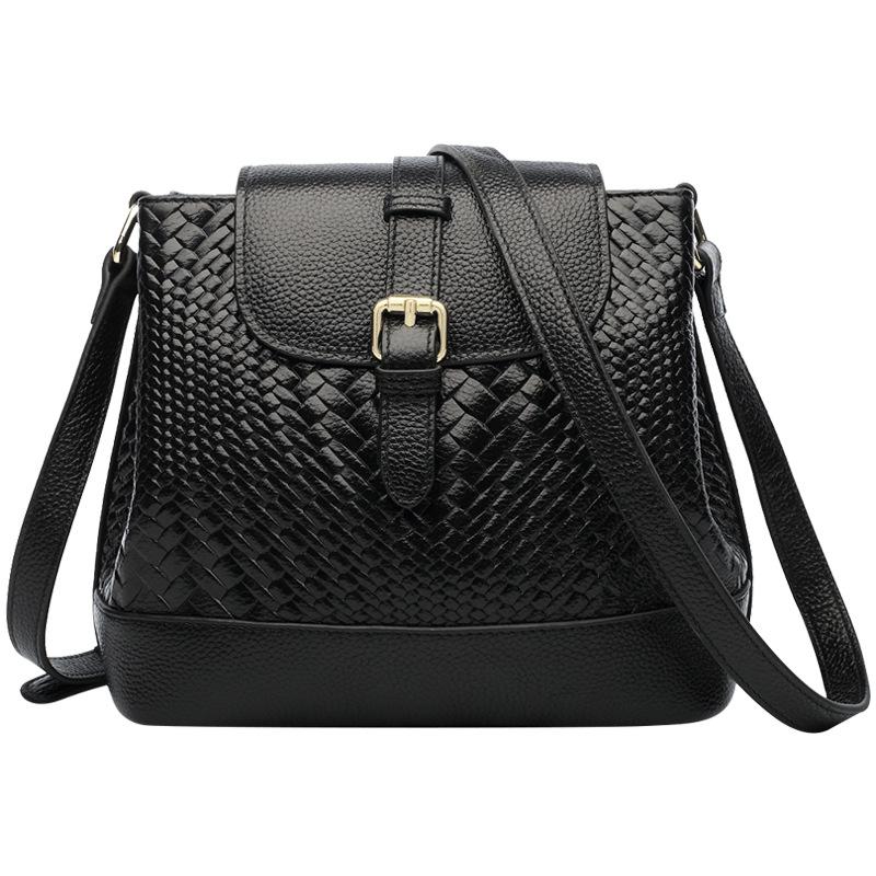 Women's Bag New Temperament One-shoulder Crossbody Bag for Women's Fashionable and Versatile Large Capacity Cowhide Bag
